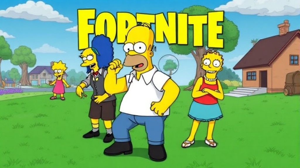 《堡垒之夜》联动《辛普森一家》创纪录！首日玩家数突破270万