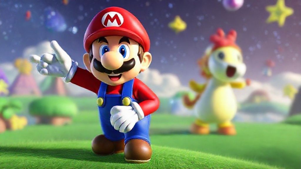 《超级马里奥银河》电影首曝预告：惊奇队长化身罗莎塔，库巴之子携魔法画笔登场